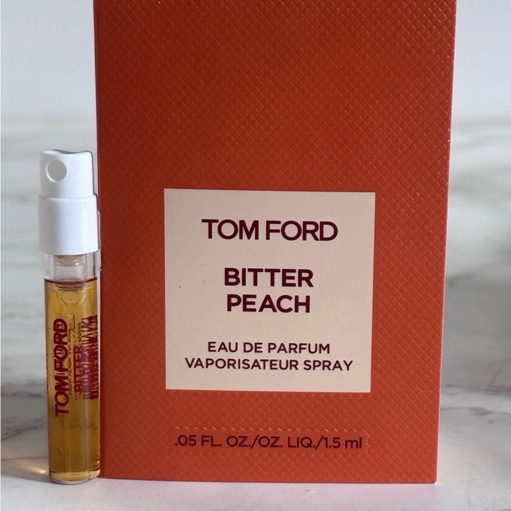 LOT OF 10 Tom Ford Bitter Peach EDP Spray Sample Vial 1.5 ml / .05 oz Travel - Picture 5 of 7